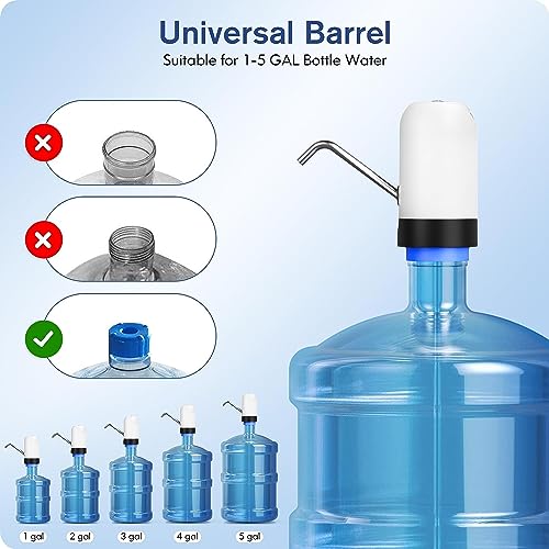CRENTILA-Water-Dispenser-Universal-Automatic-20-Litre-Bottle-USB-Rechargeable-Portable-Water-Drinking-Pump-Electric-Drinking-Water-Jug-for-Home-Godowns-Office-Kitchen-Camping-Travelling