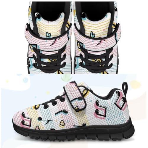 Unisex-Child Sneakers Hiking Running Shoes with One Strap Hook and Loop Kids Lightweight Jogging Sneakers4