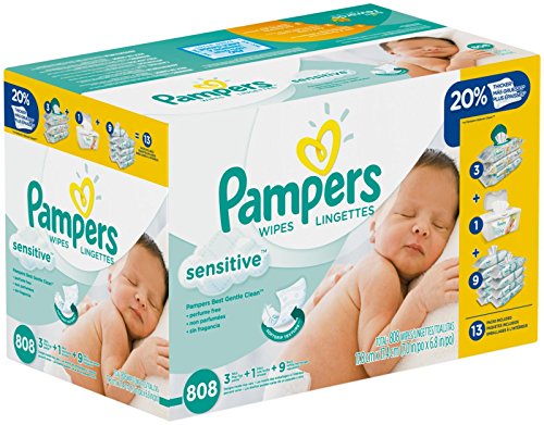 Image of Pampers Wipes 13x, 808 ct (Old Version)