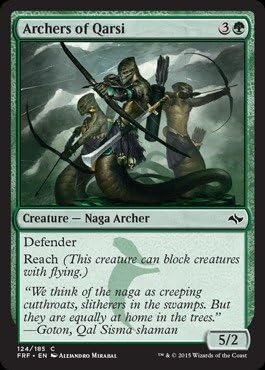 Magic: the Gathering - Archers of Qarsi (124/185) - Destino Reforjado