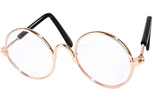 Dog Cat Retro Round Sunglasses for Fashionable Pets