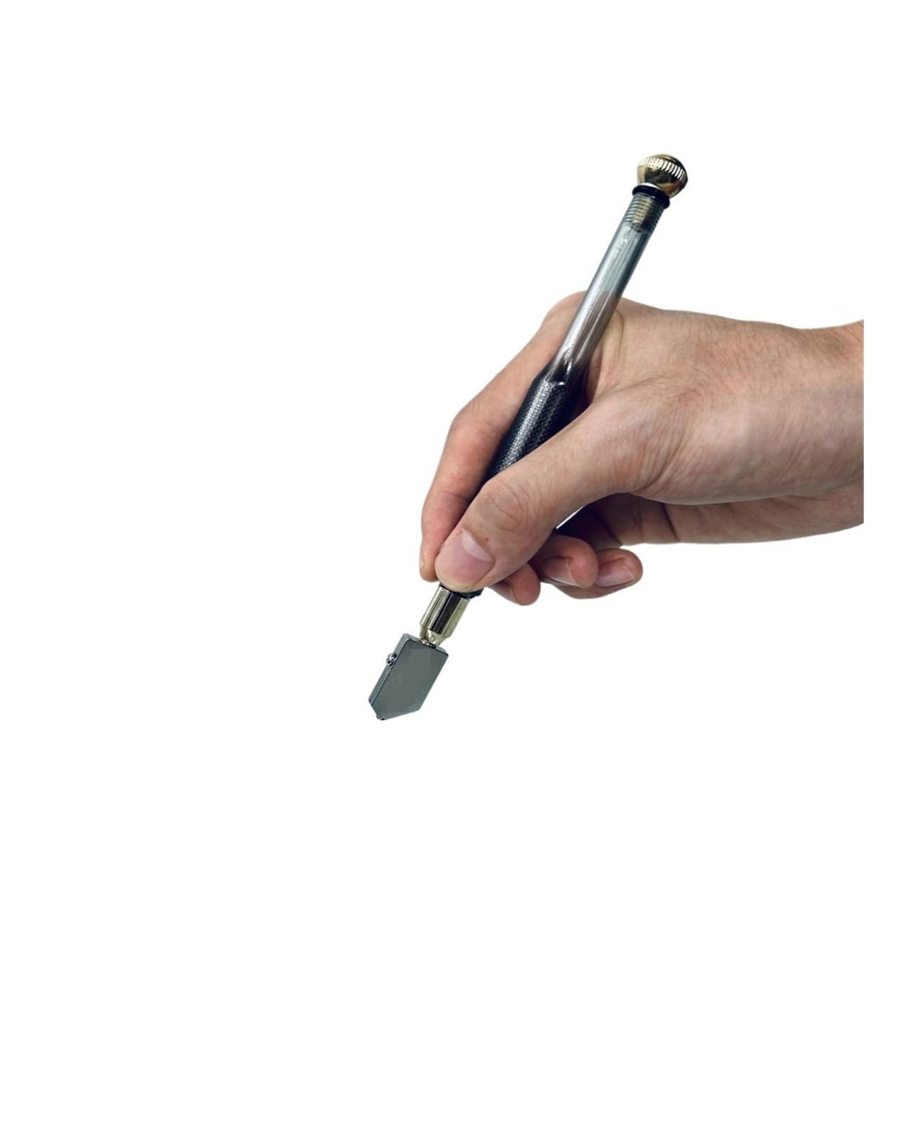 Glass Cutters Glass Cutter Diamond Cutting Tool Anti-Skid Handle(1 PCS)