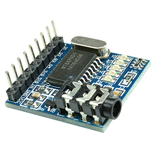 MT8870 DTMF Voice Decoding Module Phone Module Speech Decoding Voice Board Module LED Indicators with Pins