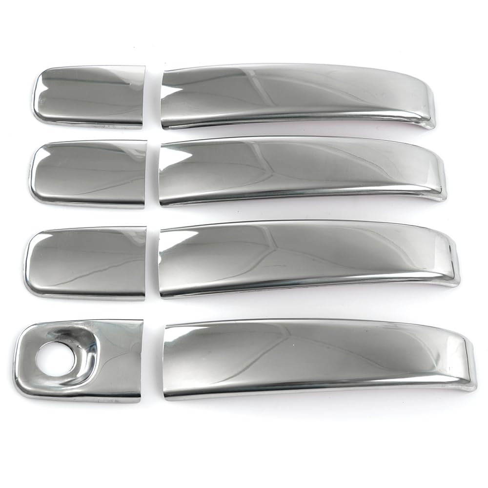 Robust Chrome 4 Door Handle Cover Stainless Steel for Renault Trafic Vauxhall Vivaro Nissan Primastar 2001-2013