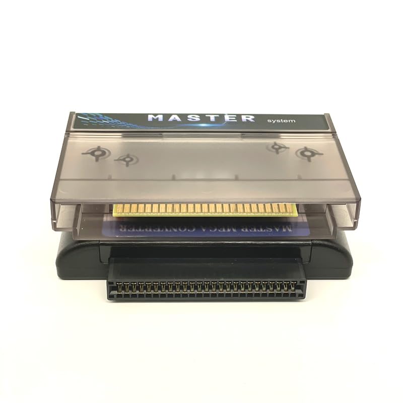 Miniatura 6 de Master System Adapter & 1000 Games Cartridge,Play Retro 8-Bit Games on Genesis,SEGA Mega Drive Compatible,Classic Gaming Bundle (MS