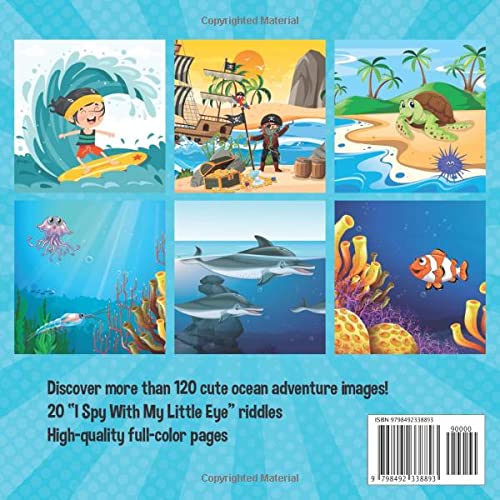Miniatura 2 de I Spy Ocean Adventure Interactive A-Z Guessing Game I Spy With My Little Eye for Kids and Toddlers