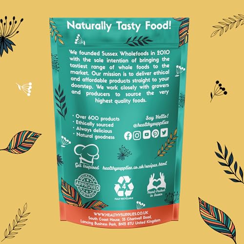 Sussex Wholefoods: Organic Quinoa Grain 1kg - Nutritious, High-Protein Superfood