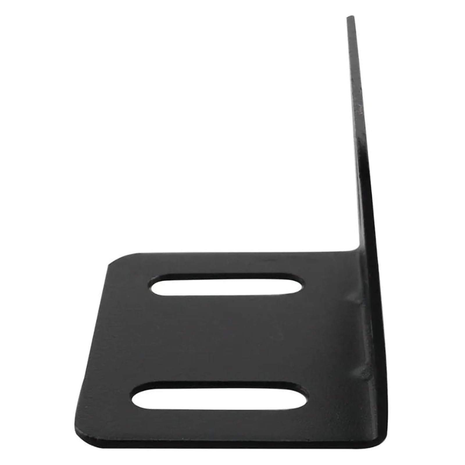 Staffe angolari regolabili a forma di L da 4 pezzi nere for mobili Adatto per il fissaggio e il supporto(4PC 80-150 T-hole)