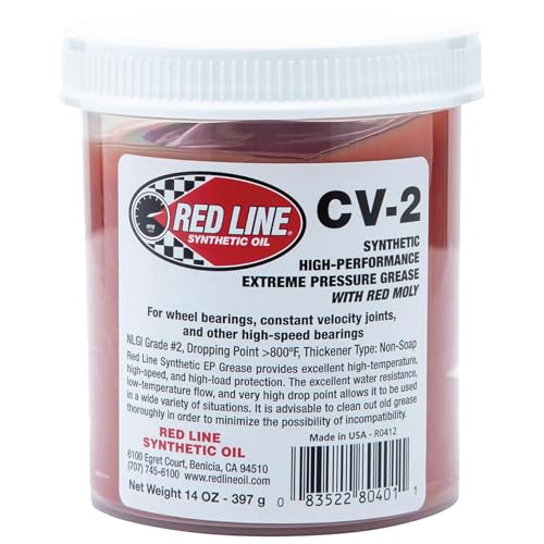 Red Line 80401 High Performance CV-2 Synthetic Grease...