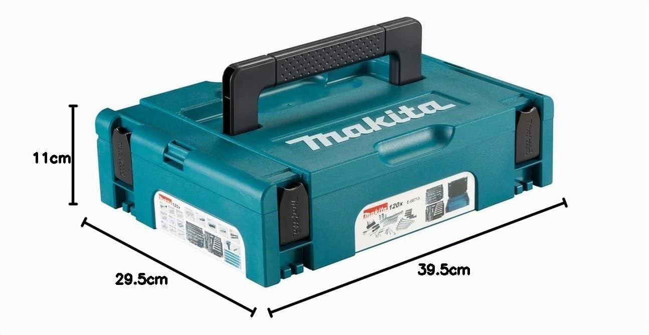 Makita E-08713 JUEGO DE HERRAMIENTAS MANUALES E-08713, MAKITA 120 PIEZAS