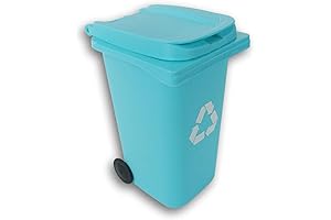 Mini Curbside Recycle Can Pencil Cup Holder - Perfect for Your Messy Desk