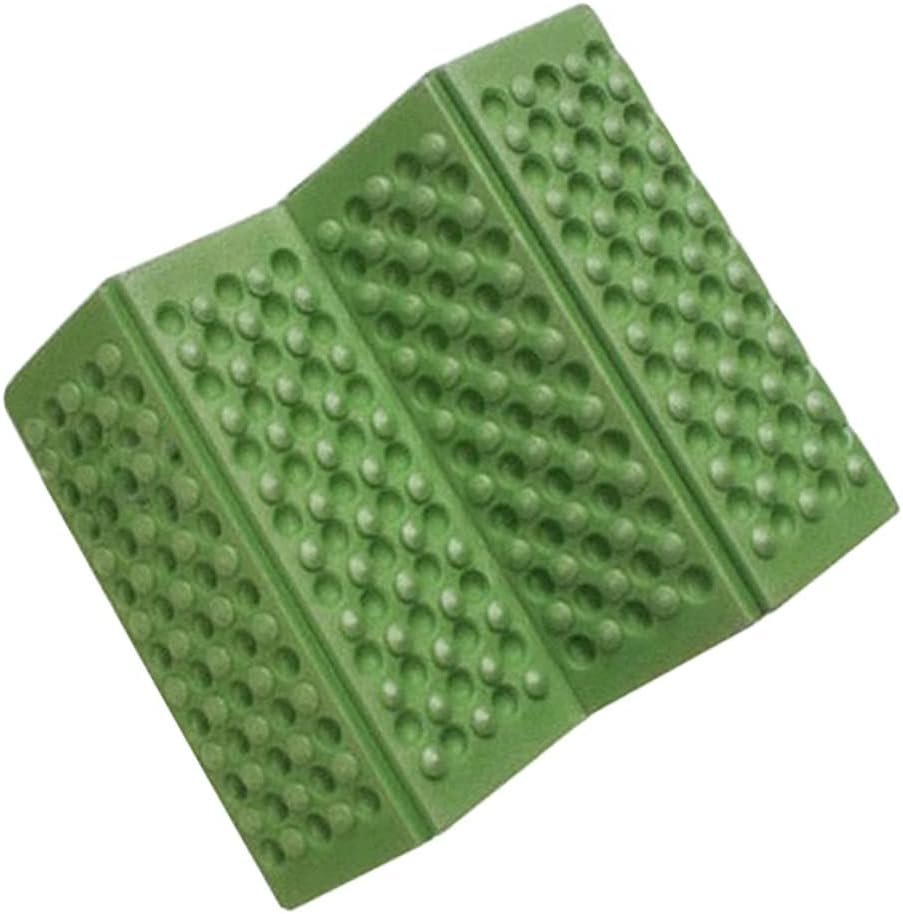 VANZACK Folding Xpe Cushion Mat for Camping Lightweight Outdoor Seat Pad for Picnic and Park Activities Ultra Lightweight Foam Design Green