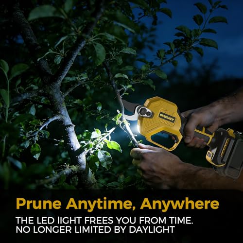 Image of Brushless Electric Pruning Shears for DeWalt 20V Battery with 1.4-Inch Cut