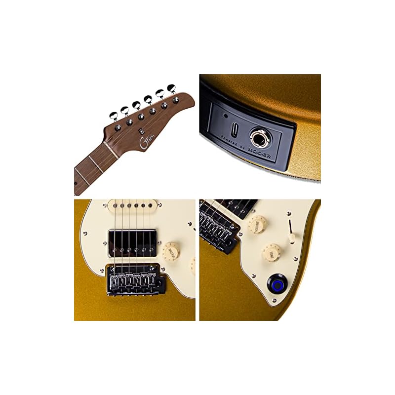 GTRS S801 Electric Guitar Maple Fretboard Intelligent Processor System