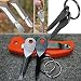 Drhob 2 Keys Stainless Keychain Pocket Tool Screwdriver Set EDC Outdoor Multifunction