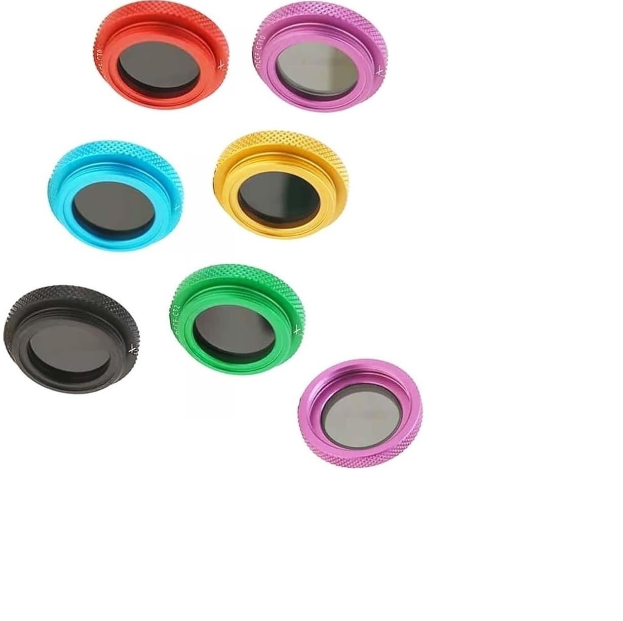 Filtro de Densidad Neutra de 20 mm con Soporte de Montaje - Compatible con Montaje C/SM1 1 Unidad(5% Transmittance SM1)