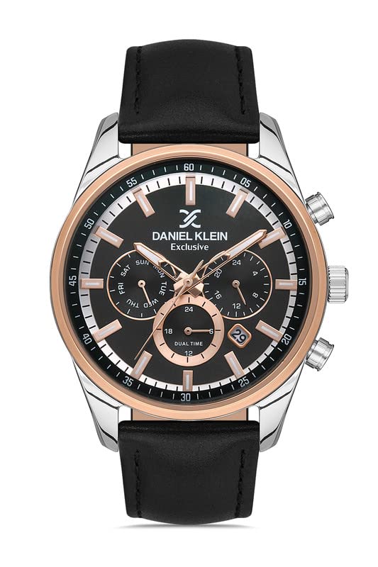 DANIEL KLEIN Analogue Black Dial Mens Watch-DK.1.13350-3 (B0BZKJXT62) Amazon Price History, Amazon Price Tracker