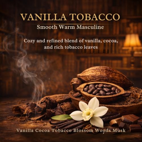 Image of Car Air Freshener Refill for Smart Car Diffuser, 3 x 10ml Fragrance Oil Refills, Vent Clip Compatible, Long Lasting Car Diffuser Refill (Vanilla Tobacco)