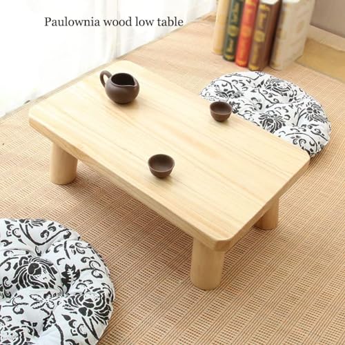 Table basse style japonais vintage salon table basse rectangulaire beige