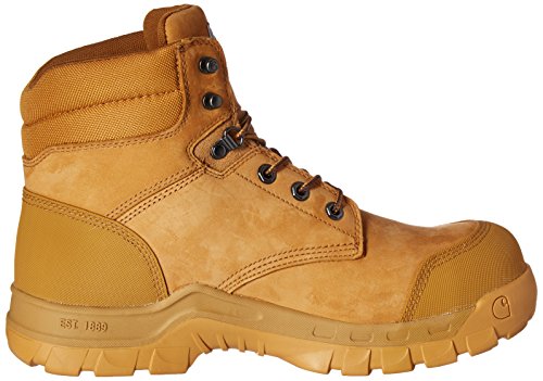Carhartt Men's 6" Rugged Flex Waterproof Soft Toe Work Boot, Wheat, 11 - Image 7