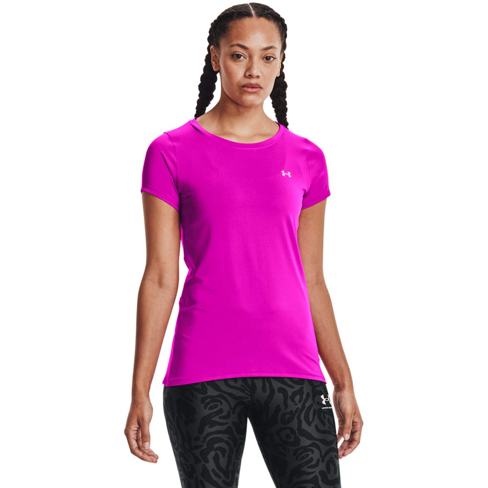 Under Armour Ua Hg Ss Camisa de Manga Corta, Mujer — view 9