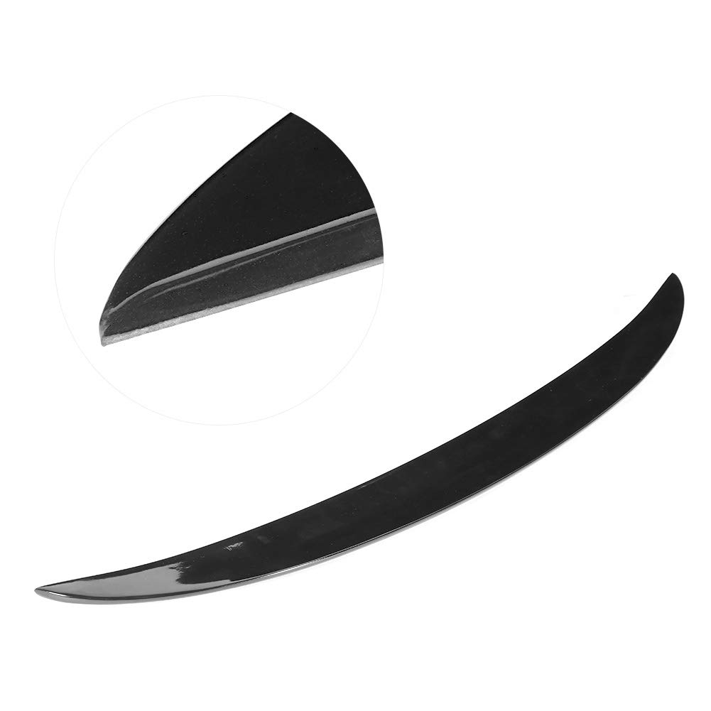 Czarne, Błyszczące Skrzydło Tylnego Spojlera Bagażnika w Stylu M Performance - Poprawa Stabilności w Serii 3 E92 Coupe 2007-2013, materiał ABS