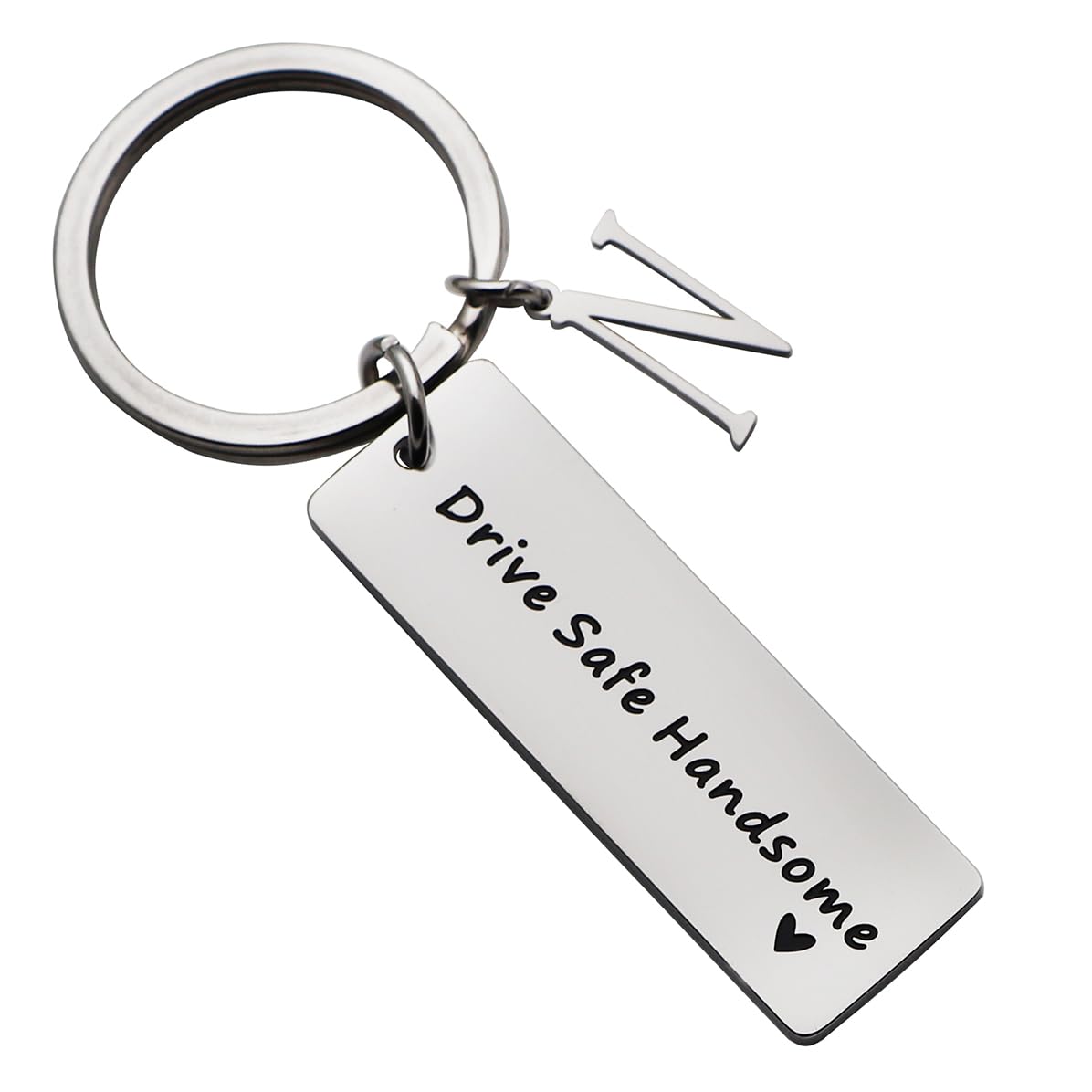 BeeshionBeeshion Drive Safe Keychain for Men New Driver Gift Trucker Dad/Boyfriend Gift Fathers Day Gift for Husband