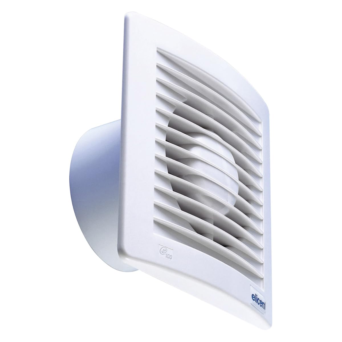 elicent | Estyle 100 Performance, ø100 mm, Aspiratore Elicoidale con Design Ultrasottile per Espulsione Diretta, Made in Italy