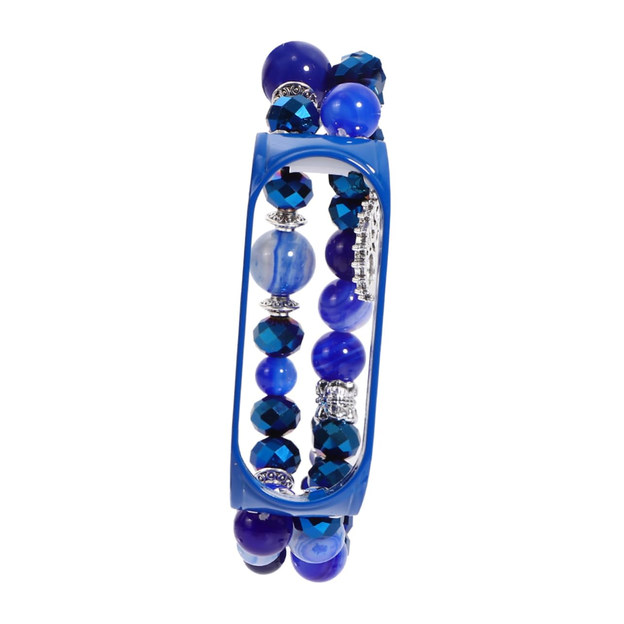 Smart band smart bracelet de cristal de reloj ágata con soporte de mijo digital 8