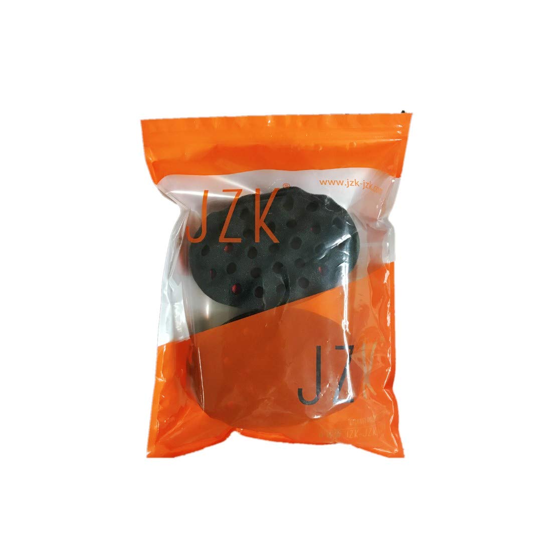 JZK 2 cepillos de esponja de doble cara para cabello rizado afro herramienta de peluquería para los rizos torcer bobina afro rastas estilo de pelo