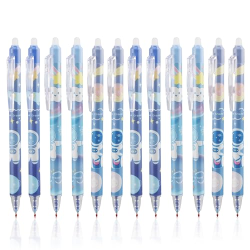 Boli Borrable Azul Black Friday Bolígrafo Borrable, GXR 0.5 Mm Bolígrafos De Tinta De Gel Borrables