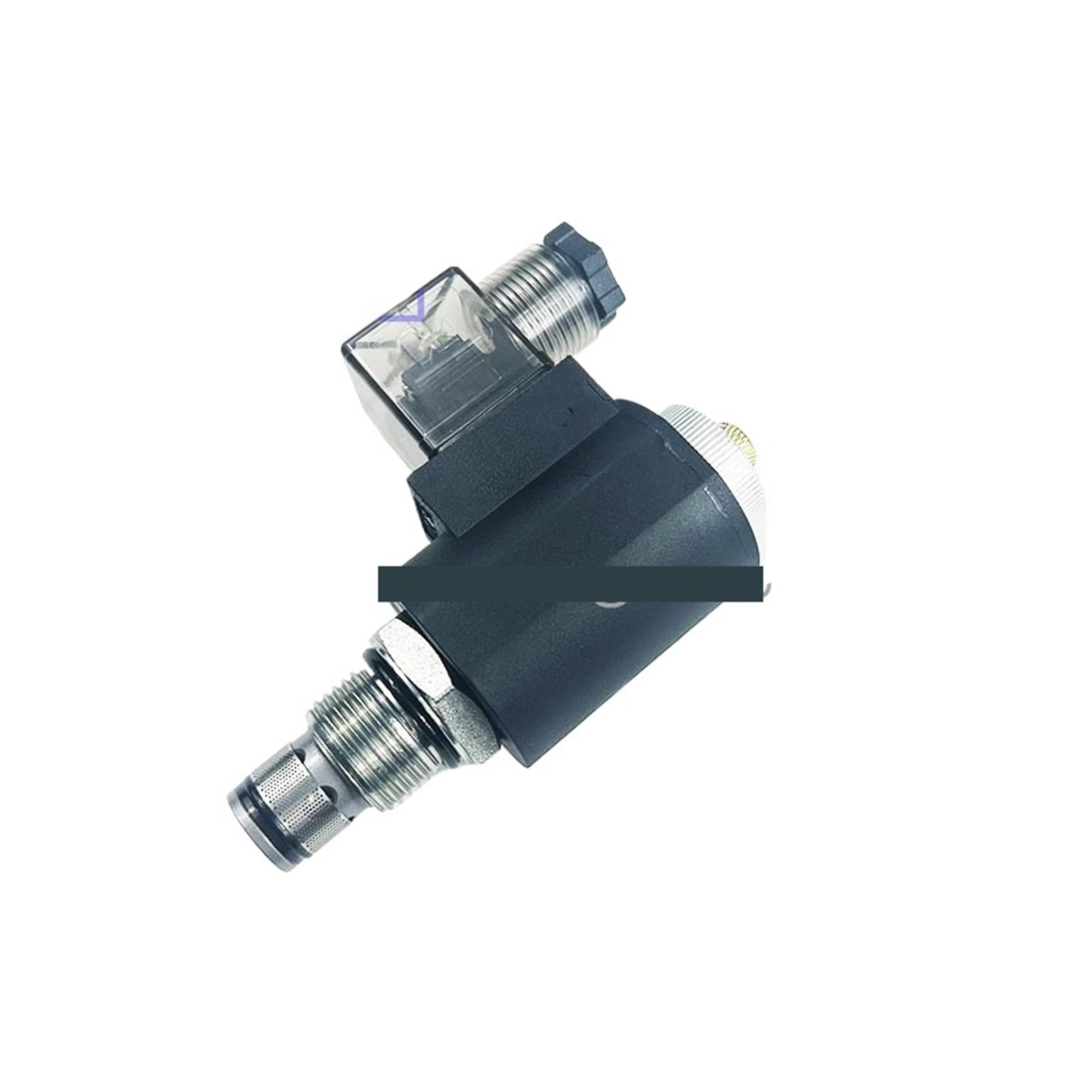 RCGKNNMUZ Two Position Two Way Threaded Cartridge Valve Normally Closed DHF10-220 SV10-20 Electromagnetic Pressure Relief Valve(Spool AC110V Coil)