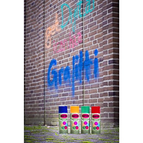 Preisvergleich Produktbild Graffiti Kreide-Spray : Rot