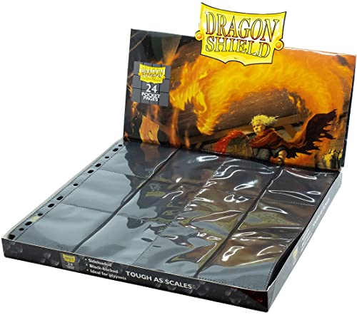 Dragon Shield 24-Pocket Pages pour protéger et ranger vos cartes sans glisser