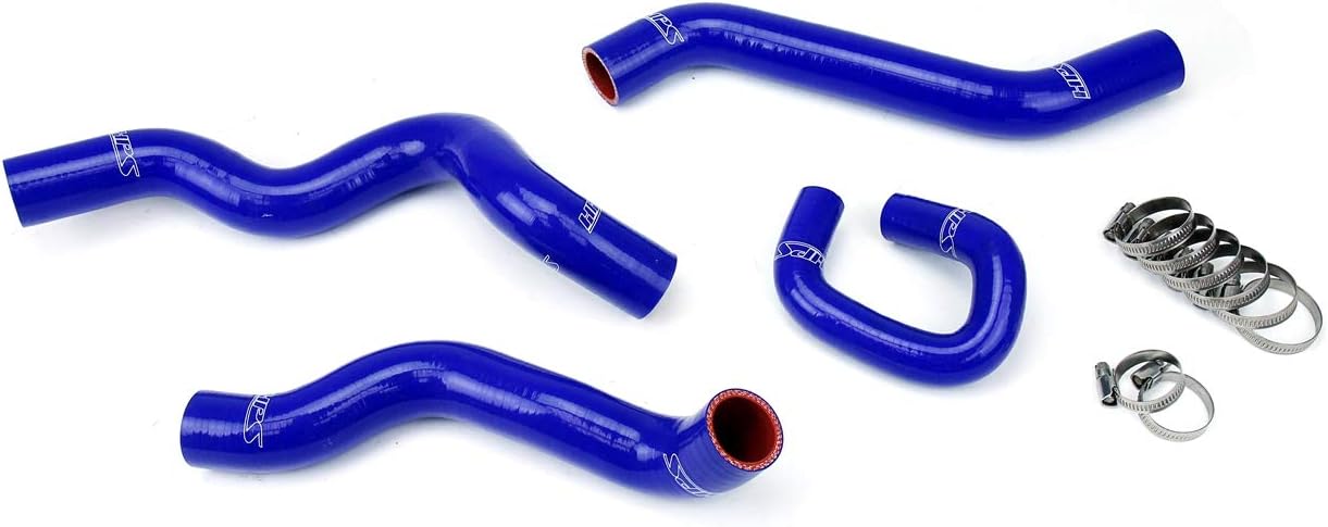 HPS 57-1275-BLUE Blue Silicone Radiator Coolant Hose Kit