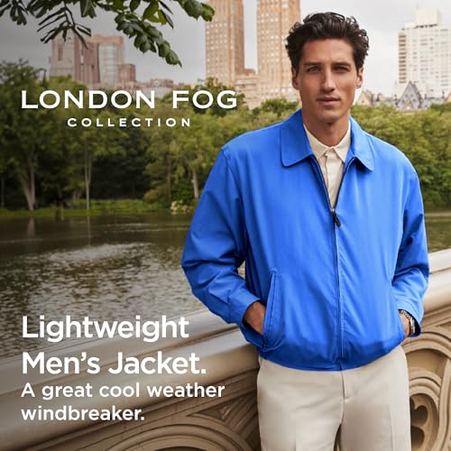 Image of London Fog Men's Auburn Zip-Front Golf Jacket