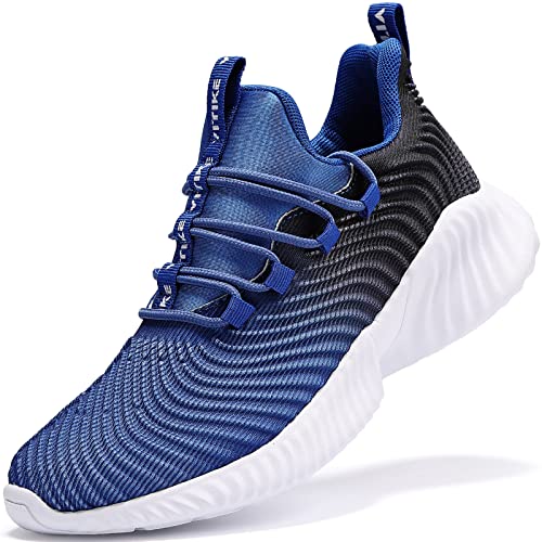 Image of JMFCHI Boys Girls Kids Sneakers Knitted Mesh Running Tennis Athletic Shoes | Breathable,Lightweight,Comfortable,Non-slip,Easy wear,Casual fashion,Indoor outdoor,Gym sport,Daily play,Little /Big Kid