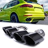 porsche sportauspuffanlage Nicht für V8 Kurzrohr: Bitte beachten Sie, dass diese Blenden nicht für das V8 Kurzrohr geeignet sind. Überprüfen Sie Ihren Cayenne vor dem Kauf oder senden Sie uns ein Foto des unteren Teils, um die Kompatibilität zu überprüfen.