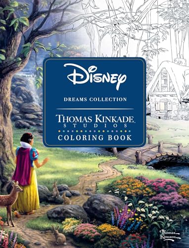 Disney Dreams Collection Thomas Kinkade Studios Coloring...
