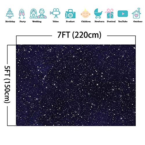 Fondo Fotográfico Universo Estrellado 7x5ft Vinilo miniatura 4