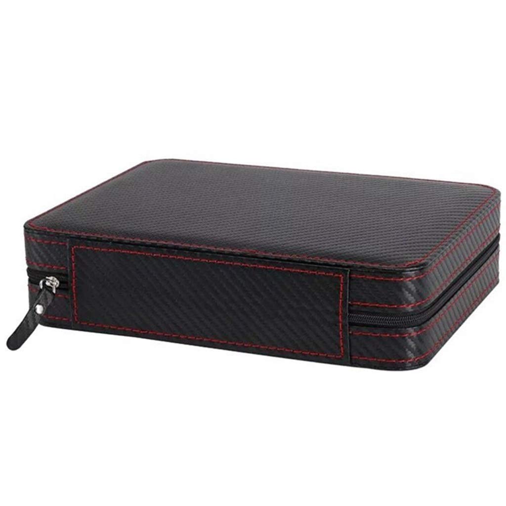 Caja de 8 Ranuras para Hombres y Mujeres, Caja de Reloj, colección de Relojes, Caja de Almacenamiento, Vitrina de joyería