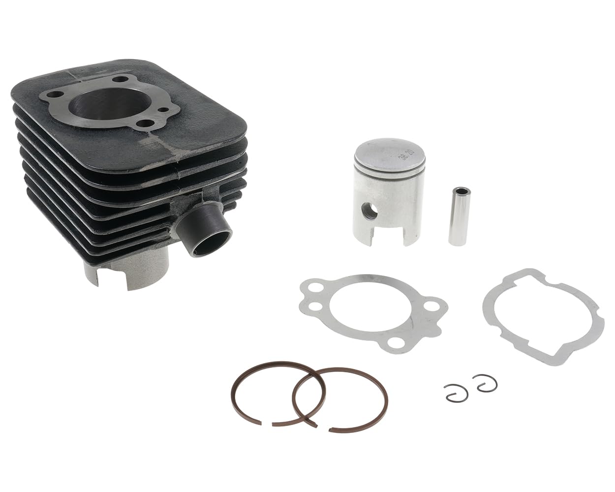 2EXTREME Zylinderkit 50ccm 10mm kompatibel mit Piaggio Ciao, Vespa Ciao SI