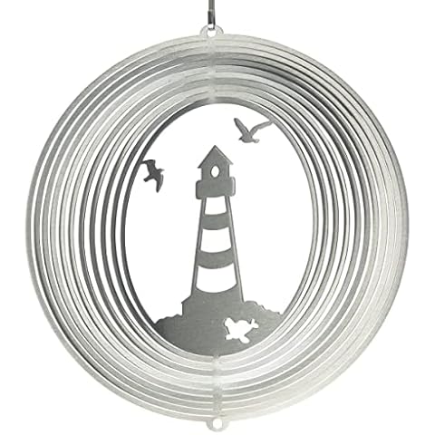 CIM Edelstahl Windspiel - Leuchtturm 180 Cover