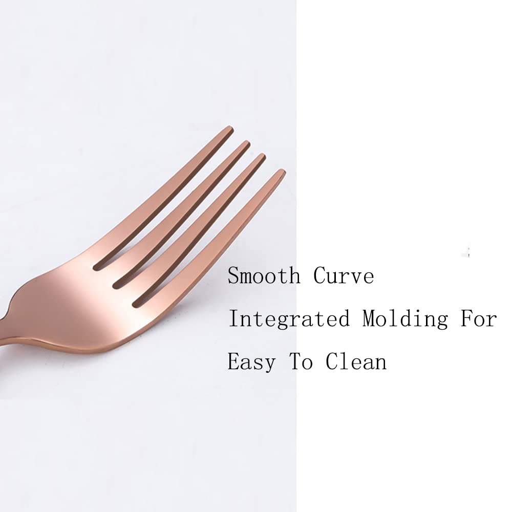 Besteck Set, Steak Besteck Set Lebensmittelechtes Edelstahl-Besteck Set 8 Personen, 32-teiliges Geschirr, Essgeschirr für Zuhause und Restaurant, Hochzeit, Halloween, Weihnachten
