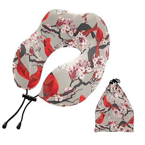 Almohada viscoelástica de viaje multicolor 27x24cm