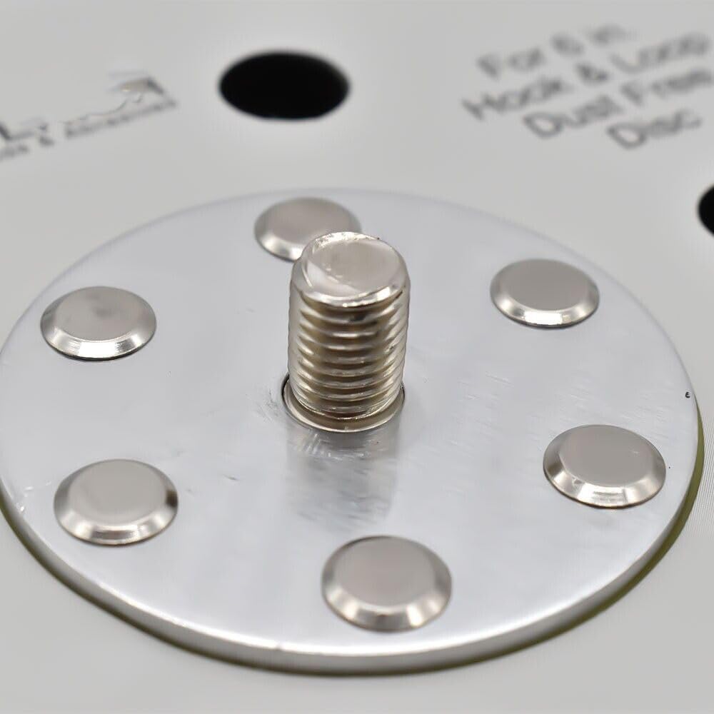 GULUANT Replacement 18002 6 Inch Hook & Loop Back Sander Pad with 6 Holes for Porter Cable 7336 and 97366 for Superior Pads for Abrasives RSP38