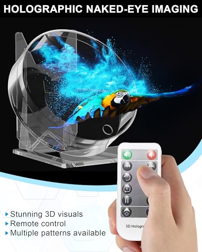 3d hologram fan 473939 3d holographic display with clear cover spinner perfect for birthday partieshalloweenchristmasthanksgivingeaster