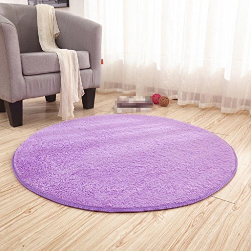 DYI Soft carpet, home simple living room door blanket, bedroom round mat, 7