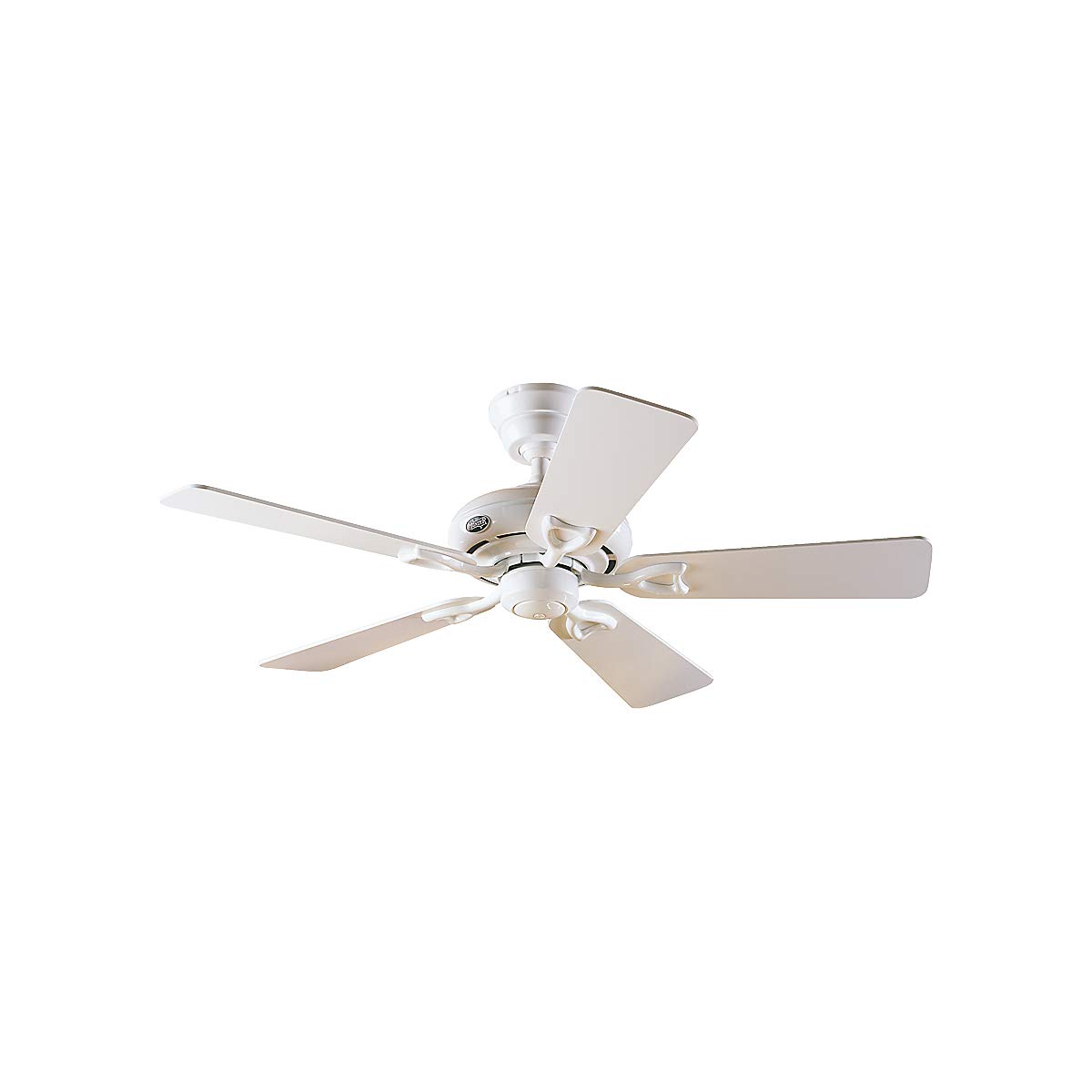 Ventilateur De Plafond Hunter Seville II 112 Cm - Laiton Antique - Sans Lumière - Neuf