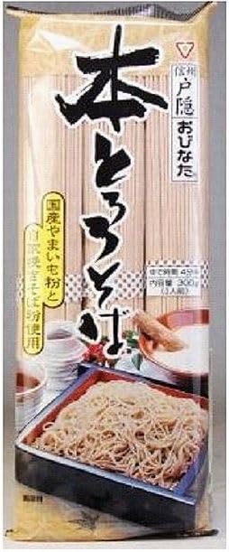 プロも勧めるお蕎麦用エンボスローラー大2本組 Amazon.co.jp: 【おびなた】本とろろそば270gX20【乾麺】【長野県